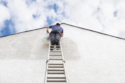 Peinture extérieure à la Neuve-Lyre — façades et ravalement